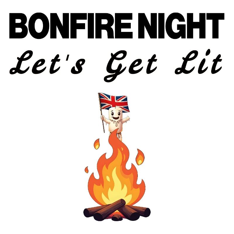 Impression du slogan Bonfire Night