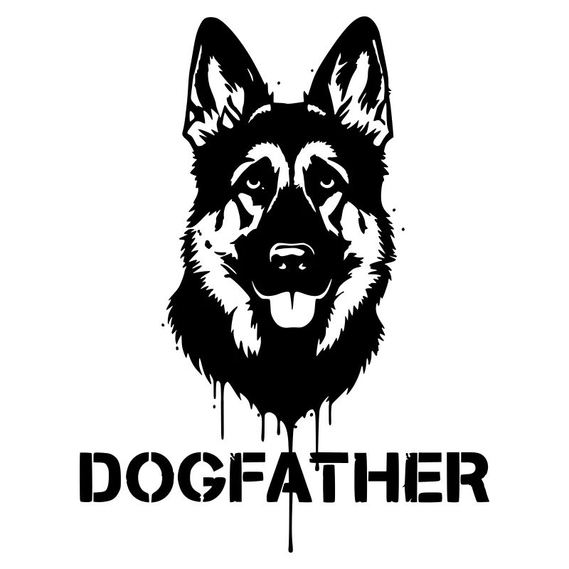 Cool Dogfather German Shepherd Dad