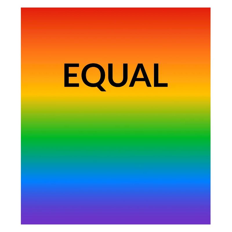 Rainbow Equal LGBT Pride Monat