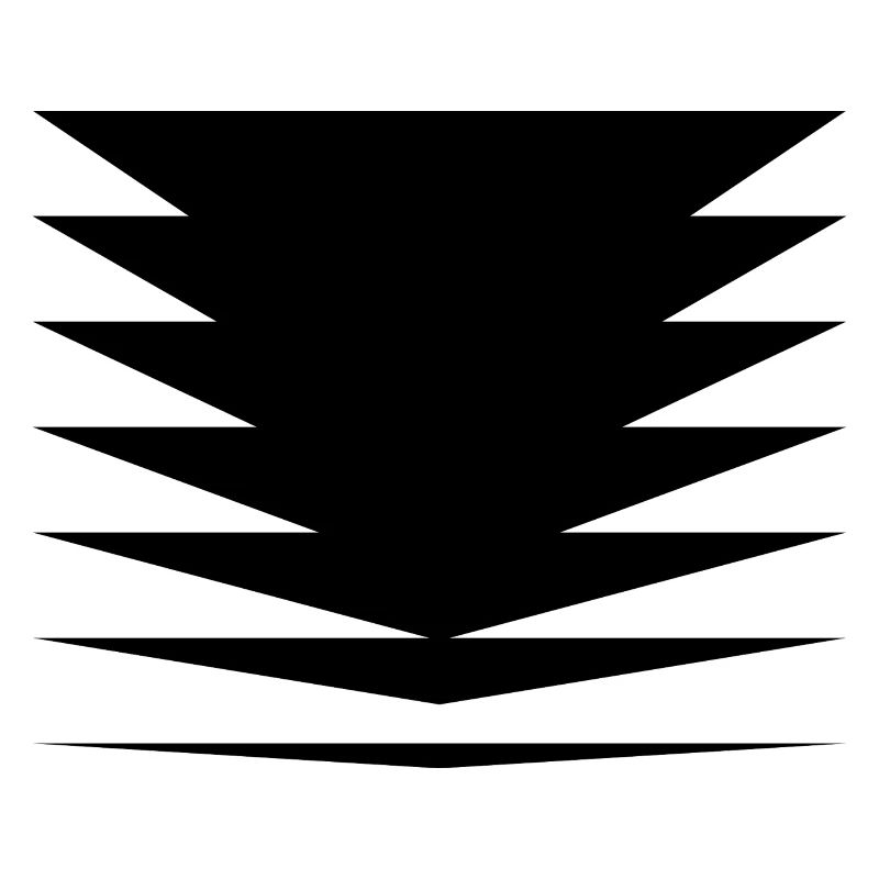Conception des triangles noirs