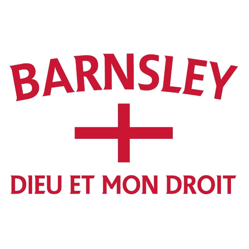 Emblème de Barnsley drapeau de l’Angleterre