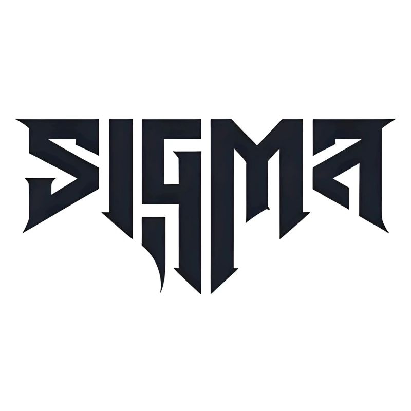 Glyphes Sigma dans la typographie difficile