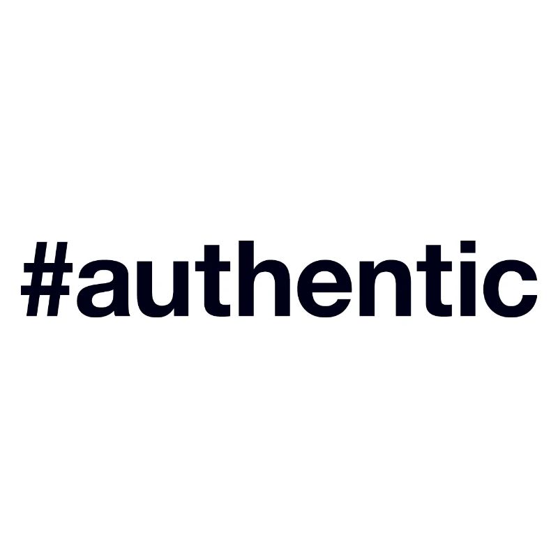 AUTHENTIC authentisch echt