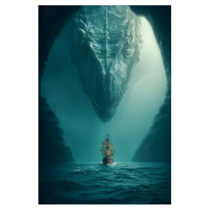 Le géant du Dragon au crépuscule