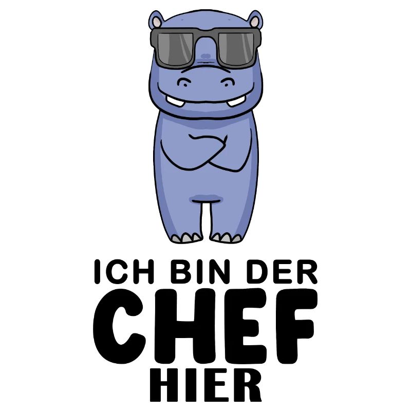 Chef Spruch lustig - Ich bin der Chef hier - Chef