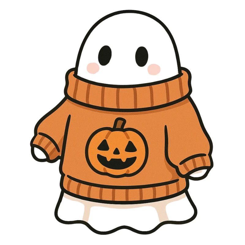 Pull citrouille Ghost