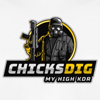 Chicks dig my high kdr - Functional T-shirt for men