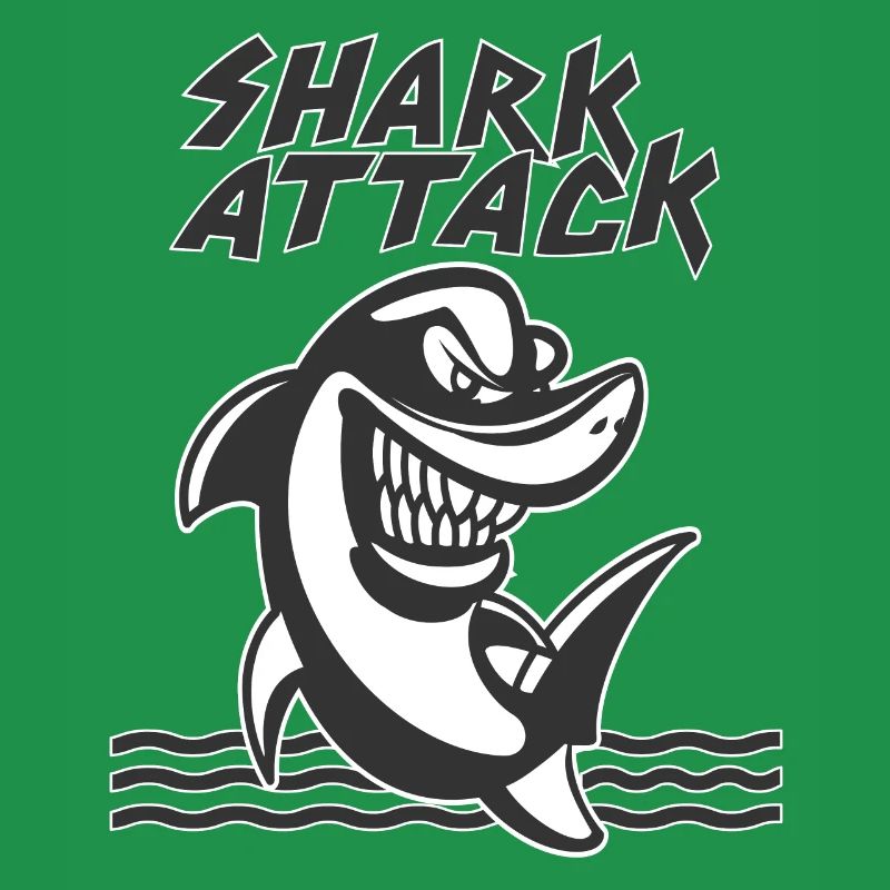 Shark Attack Oceanographer Diver Gift