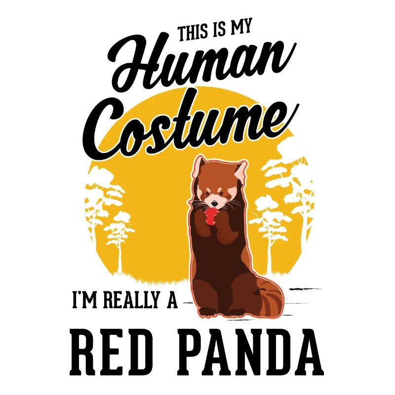 Roter Panda Geschenk Red Panda