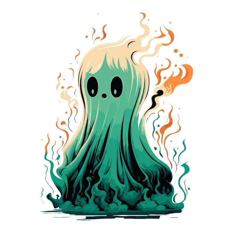 Ghost on fire