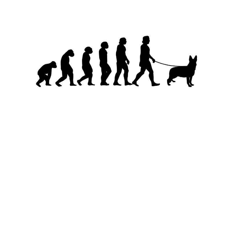 Cadeau de chien de berger allemand Harzer Fuchs Evolution