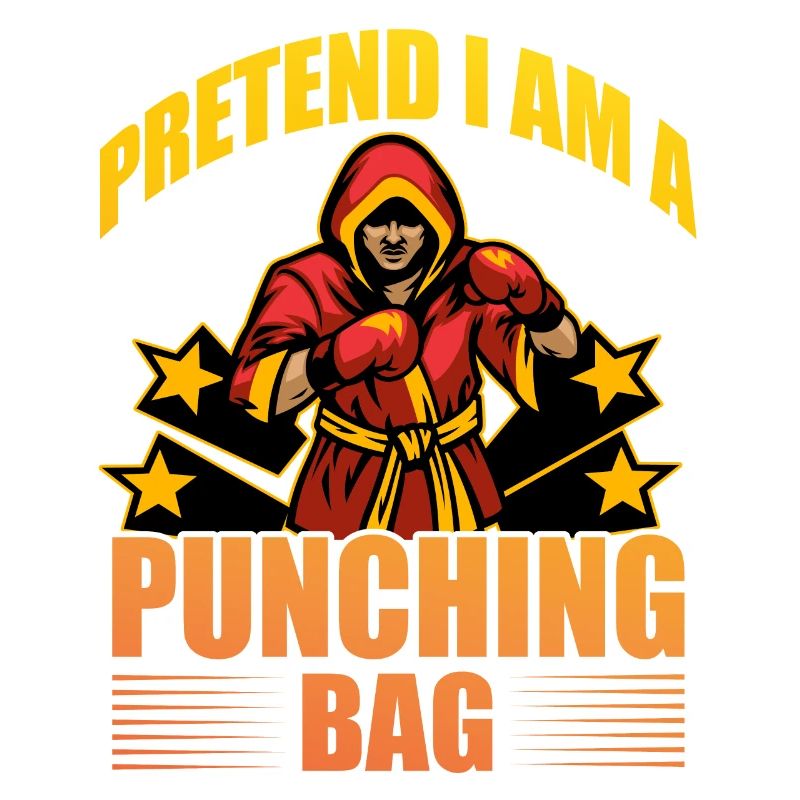 Tu so, als wäre ich ein Boxsack