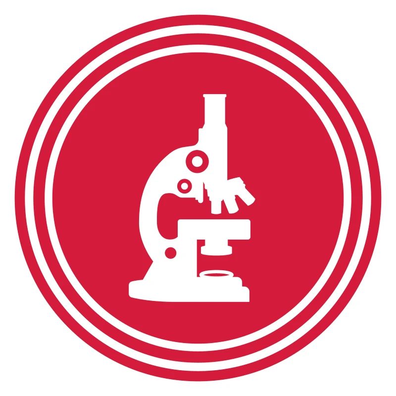 Icône d’icône de microscope