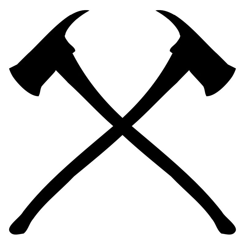 2 fire axes