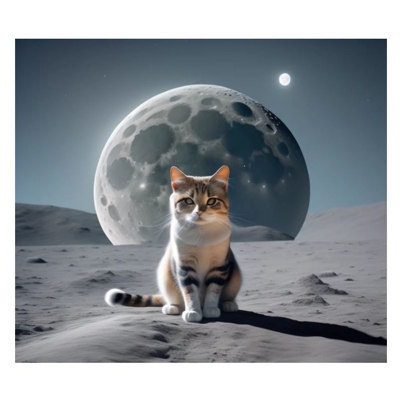 Cat on the Moon