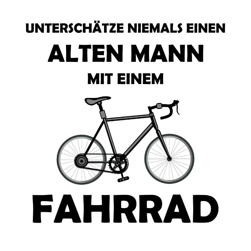 Fahrrad Alter Mann