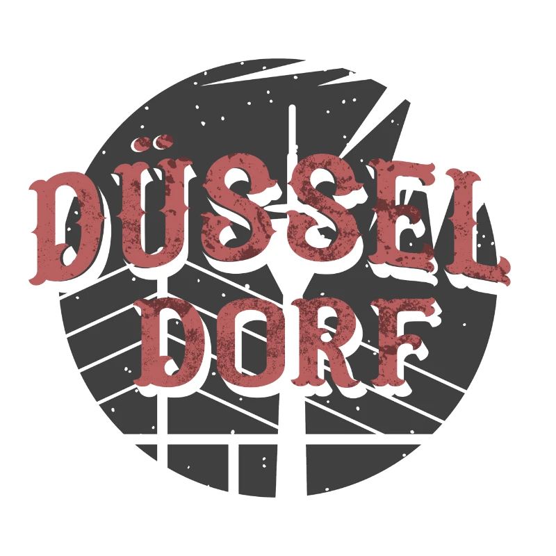 Düsseldorf Rheinturm T-Shirt Geschenkidee