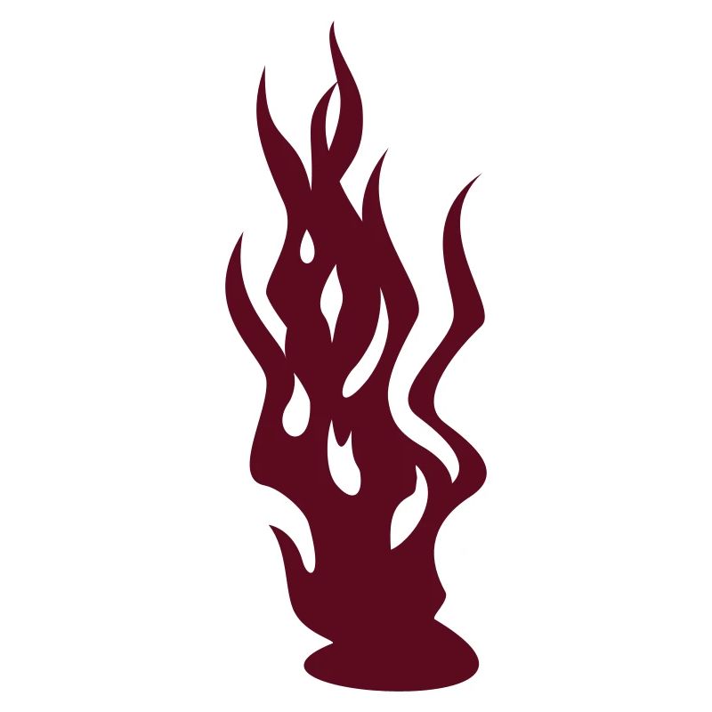 flammes / flames (1c)