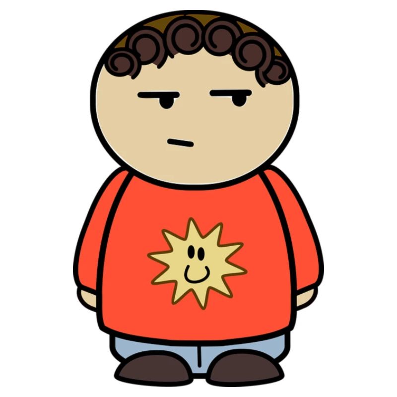 Verdächtigte Comic Figur - Geschenkidee