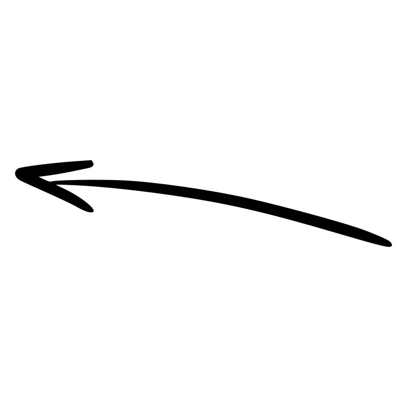 Arrow drawing sketch black