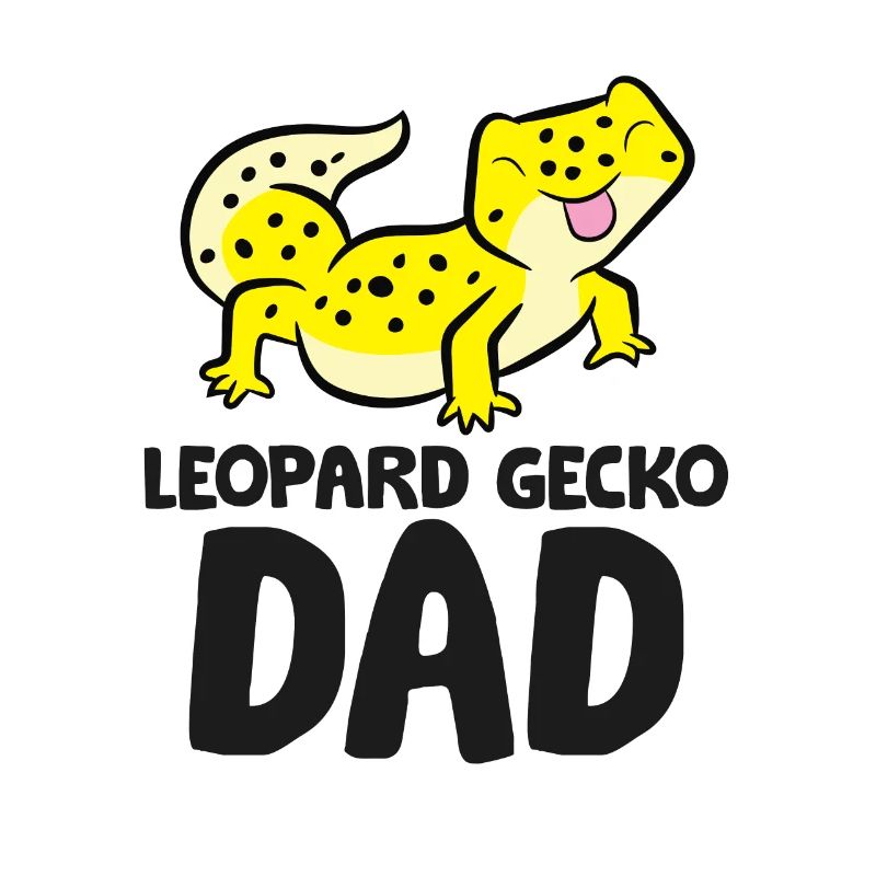 Leopard Gecko Dad Lizard Reptile Leopard Gecko