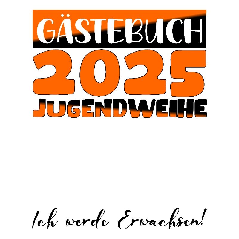 Jugendweihe 2025 Gästebuch Geschenk Mädchen Jungen