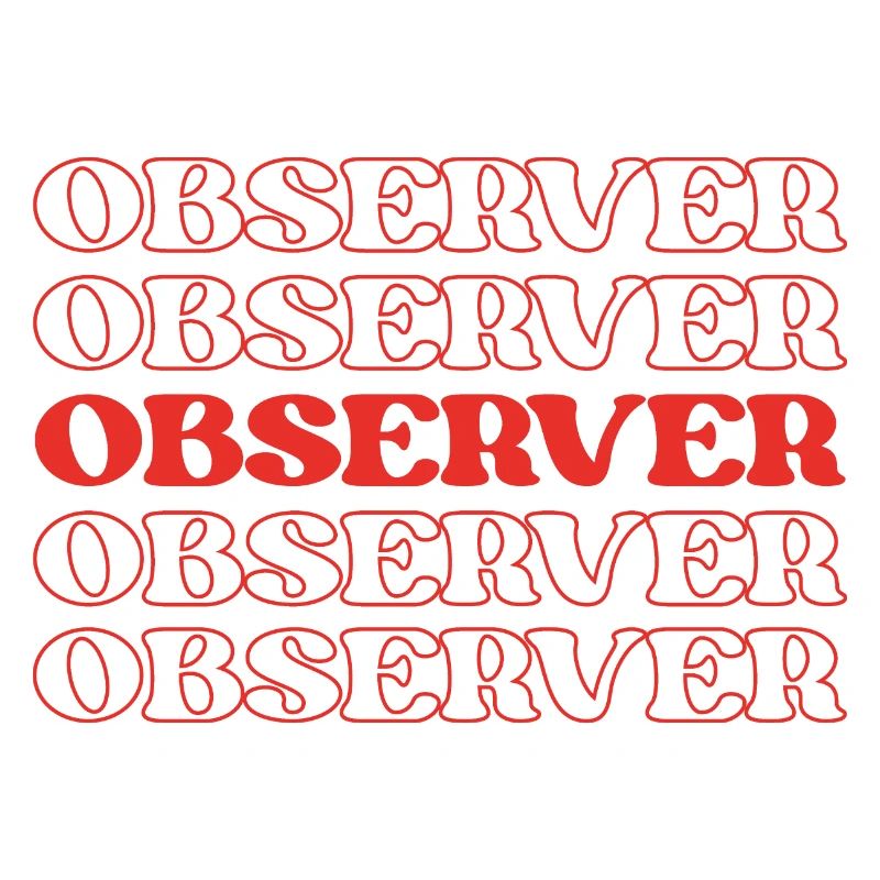 Observer Watcher Viewer Onlooker Spectator