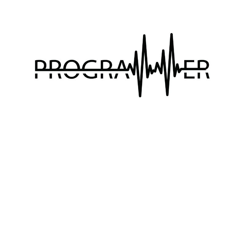 Programmer Heartbeat Programming Computer Coder