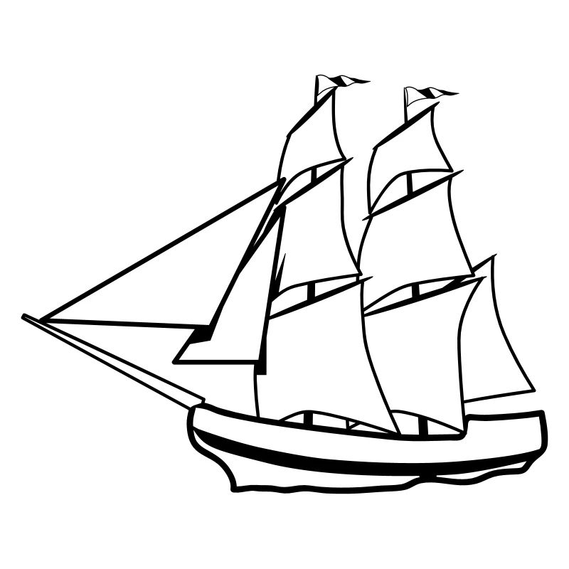 sail sailing ship old ship