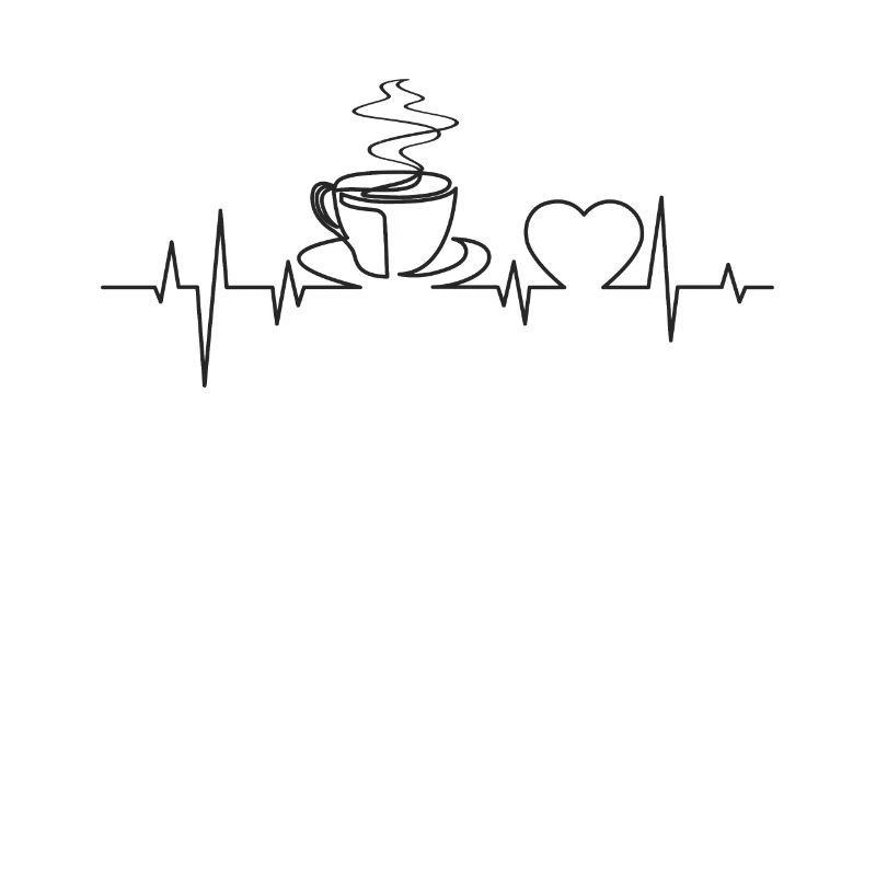 Kaffee Herzschlag