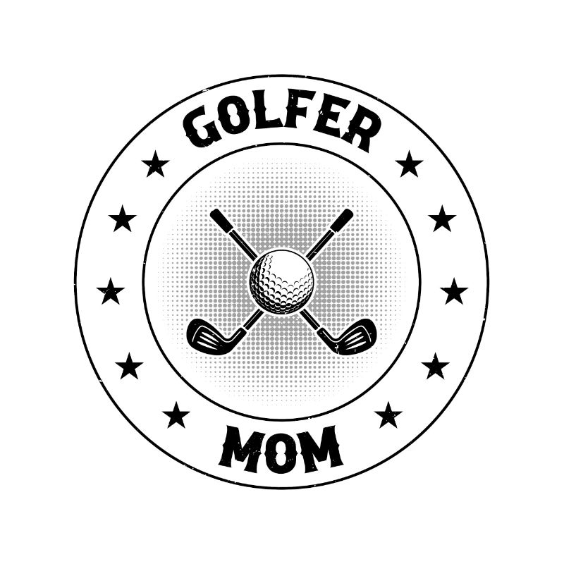 Golfeuse Maman - Joueuse de golf Mama Golfeuse Golf