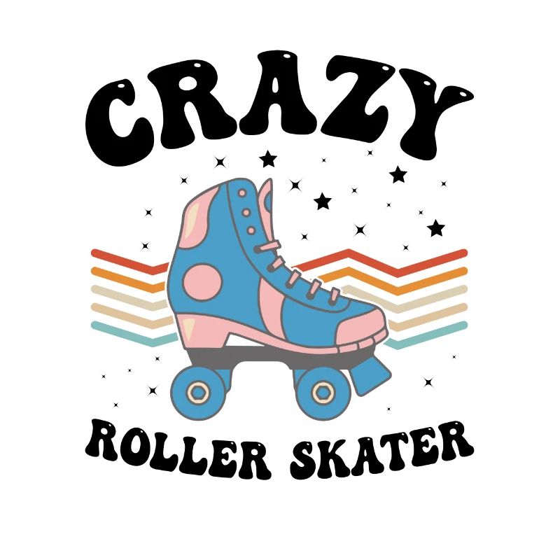 Roller Skates Roller Skater - Crazy Roller Skater