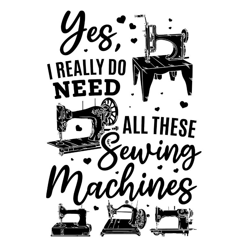 I Really Do Need All These Sewing Machines - Sewin