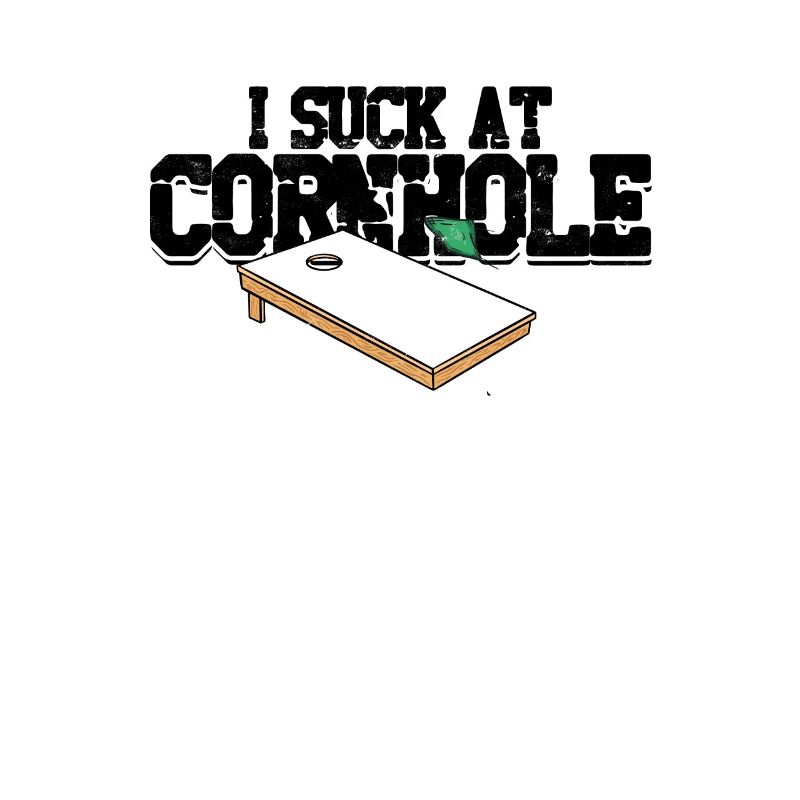 Drôle je suce à Cornhole Bean Bag Toss Game -