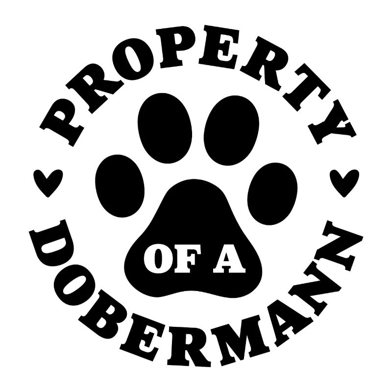Eigentum eines Dobermanns
