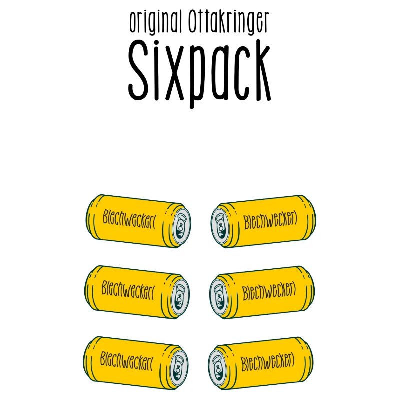 original Ottakringer Sixpack - Blechweckerl