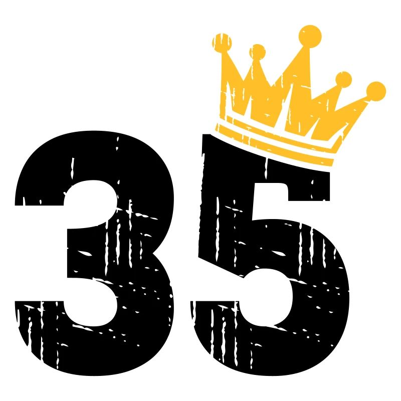 35 Crown 35th Birthday 35 Years