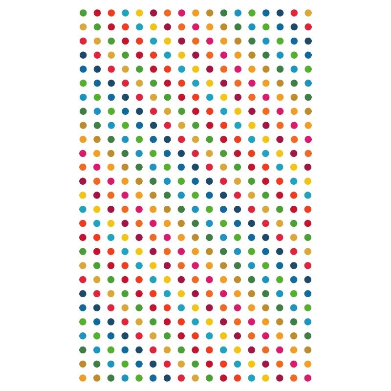 Colorful dot design