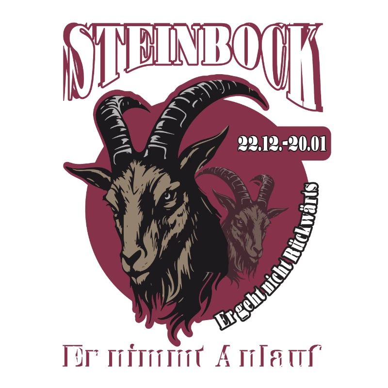 Geburtstag Steinbock Sternzeichen Spruch