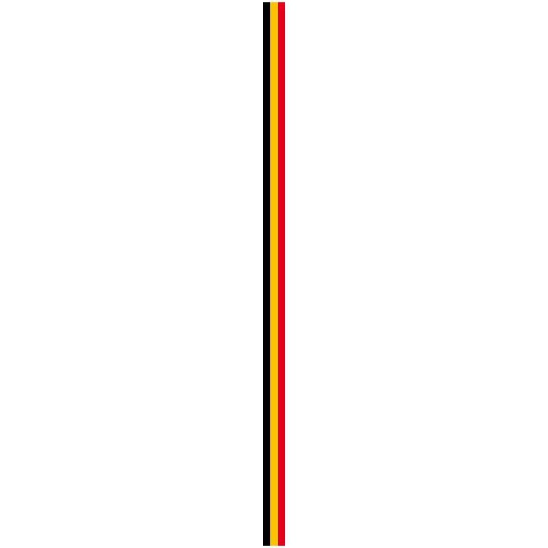 Rayures de style drapeau belge