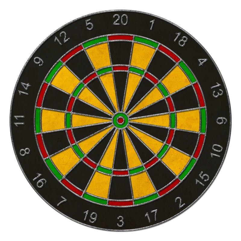 Jeu de fléchettes / cible