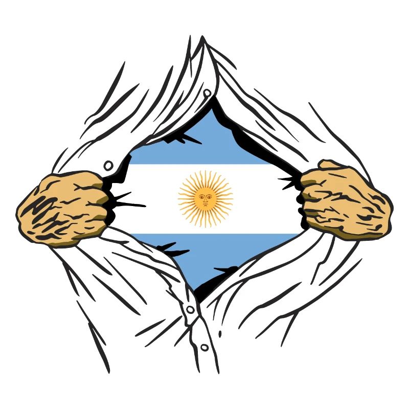 Argentine Drapeau Amérique du Sud Drapeau argentin