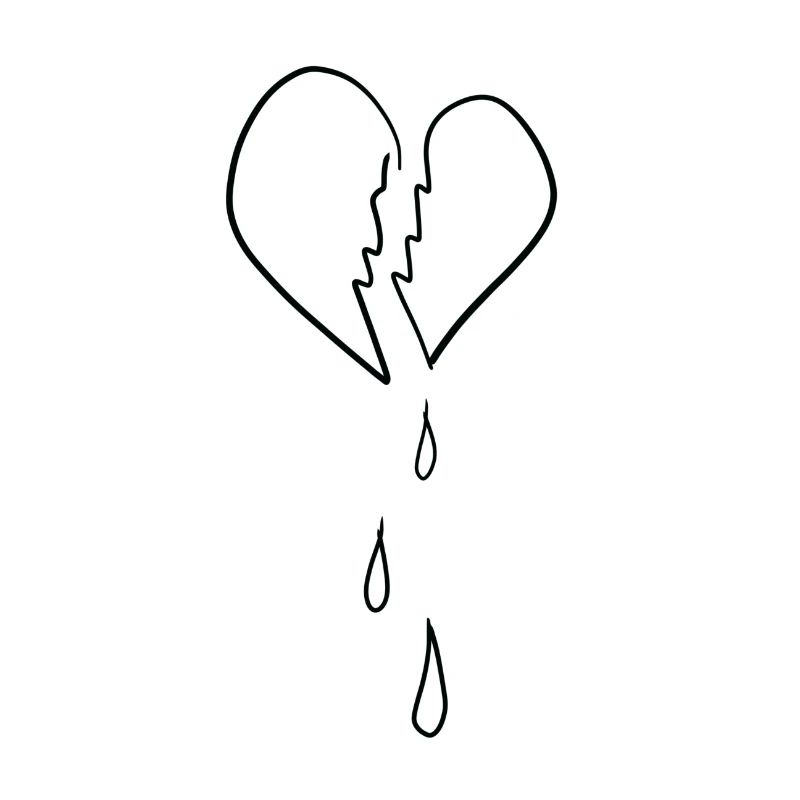 cuore spezzato mal d'amore dolore dolore