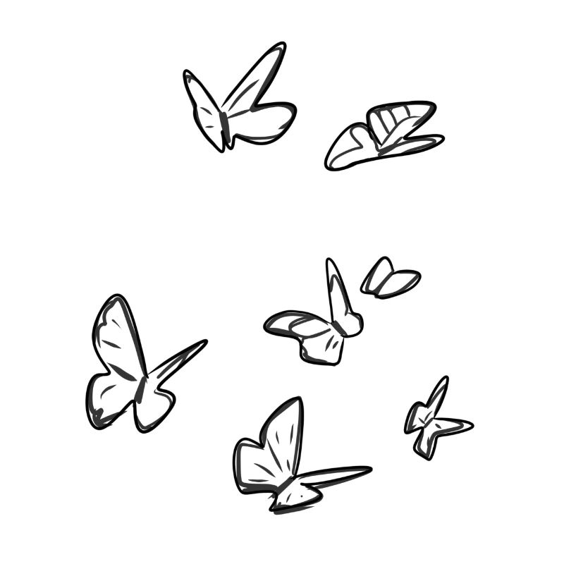 butterflies butterfly pattern symbol