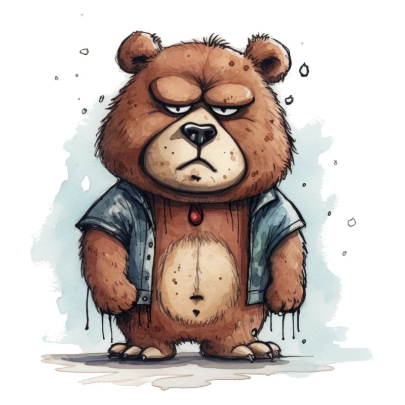 Grumpy Teddy