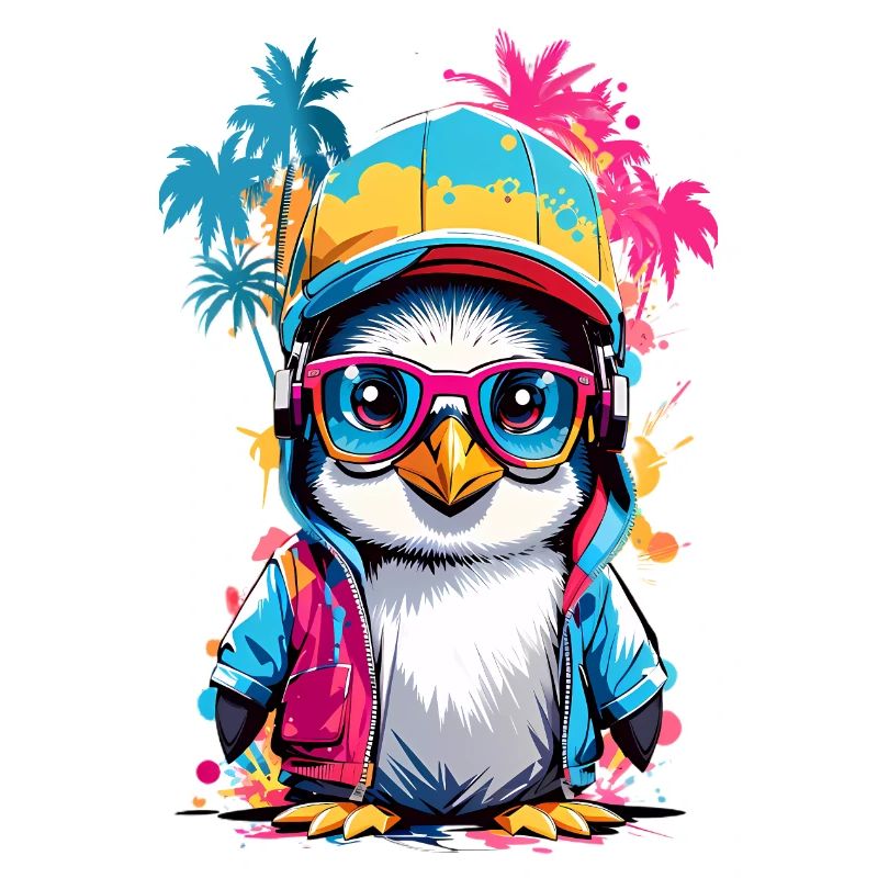 Coole Pinguin