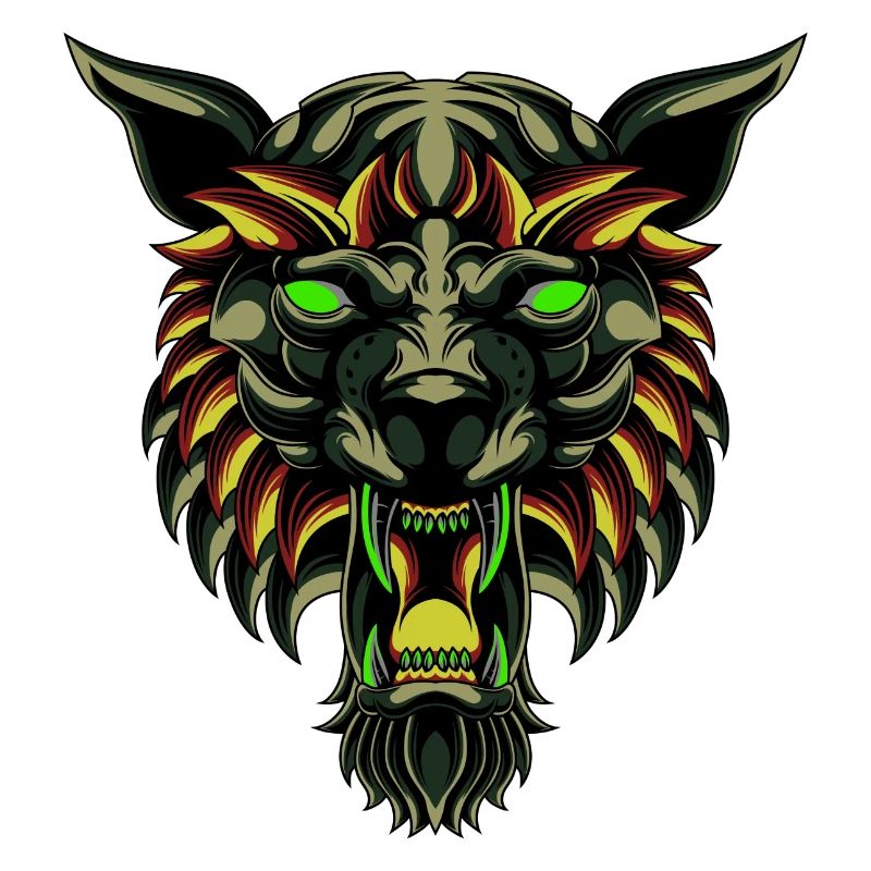Wolf Tshirt, Wolf Lover Tshirt Werewolf