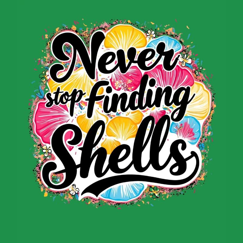 Never Stop Finding Shells Design