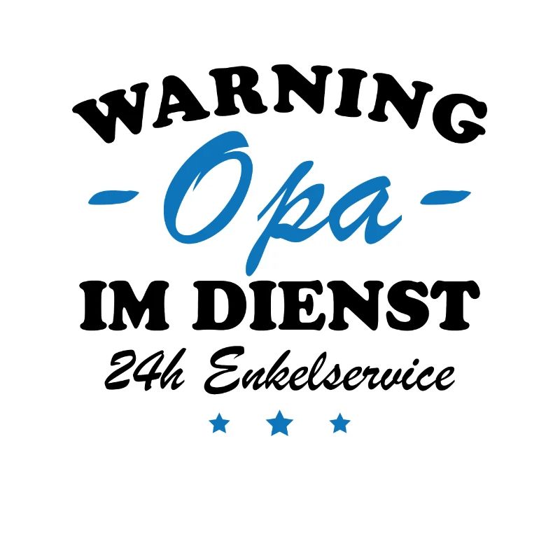 Opa im Dienst Geschenkidee