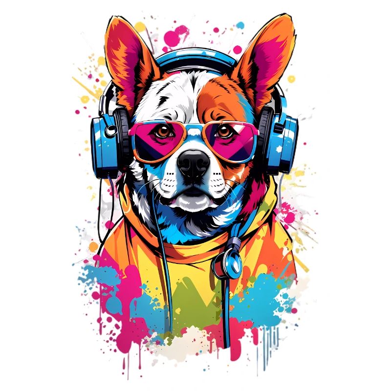Chien cool